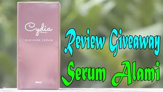 Review & Giveaway 50 Serum Herbal Bikin Wajah Glowing Cydia by Dokter Grand