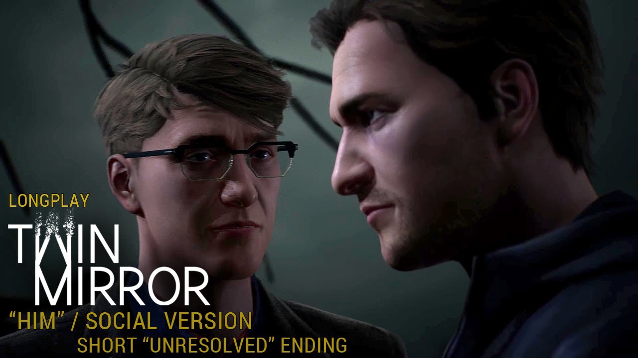 Twin Mirror Longplay / "Him" (Social Self) Ending