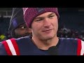 Drake Maye, Hunter Henry & the Offensive Line Postgame Interview on NBC | Patriots