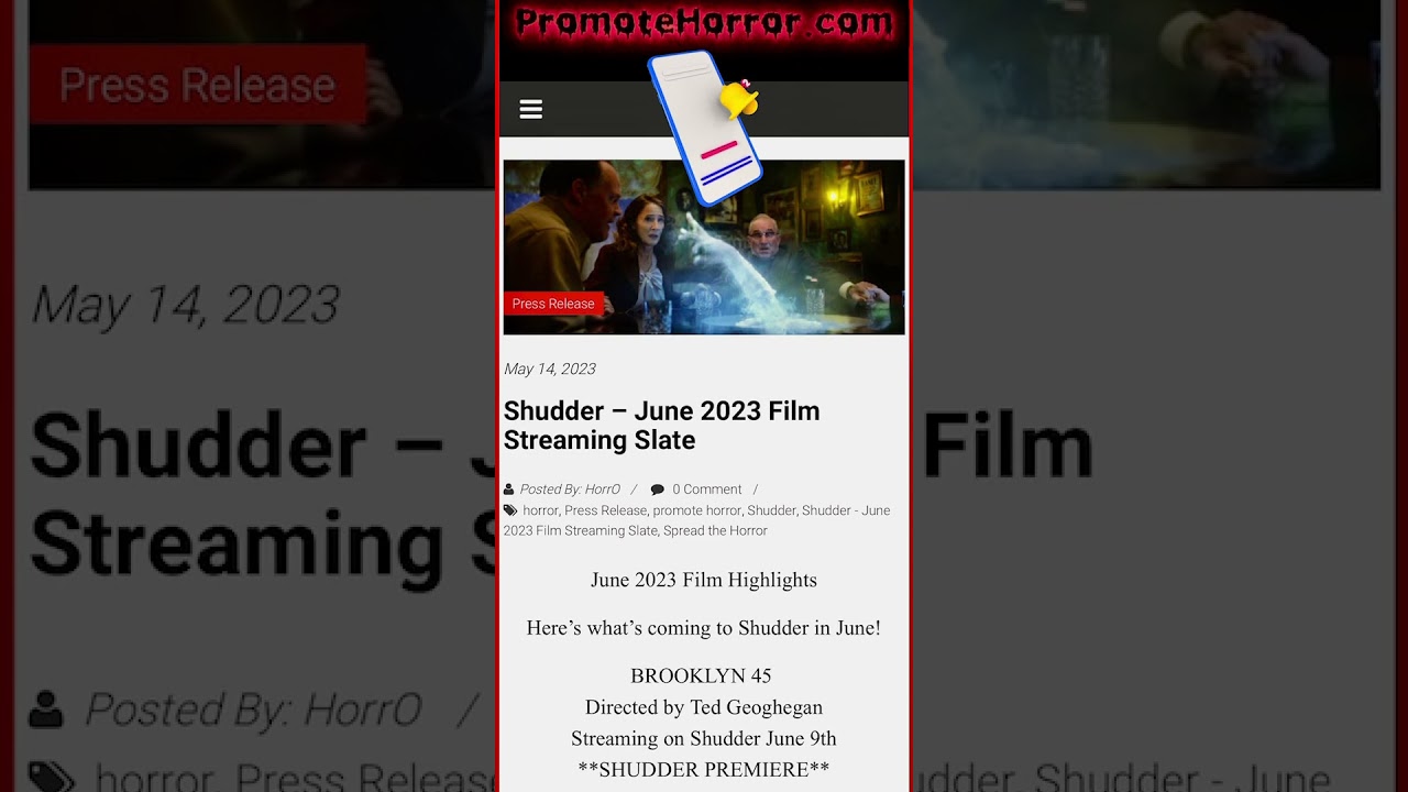Shudder - June 2023 Film Streaming Slate
