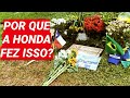 A coincidência que fez a Honda ir ao túmulo de Senna 25 anos após sua morte