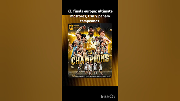 KL europan finals campeones oficiales #kingsleague #europa #españa #france #italia