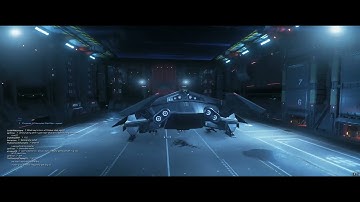 Squishing a dude trying to sneak on to my ship at Grim HEX | Star Citizen 3.17.5
