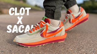 Why Are These The Cheapest? Clot x Nike x Sacai LDWaffle Review & On Foot