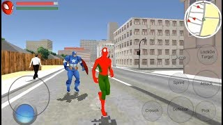 Super Spider Superho City Rescue Fight | Spider Hero Fighting Games - Android GamePlay screenshot 2