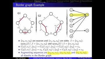 Lecture 11, Submodular Functions, Optimization, & Applications to Machine Learning