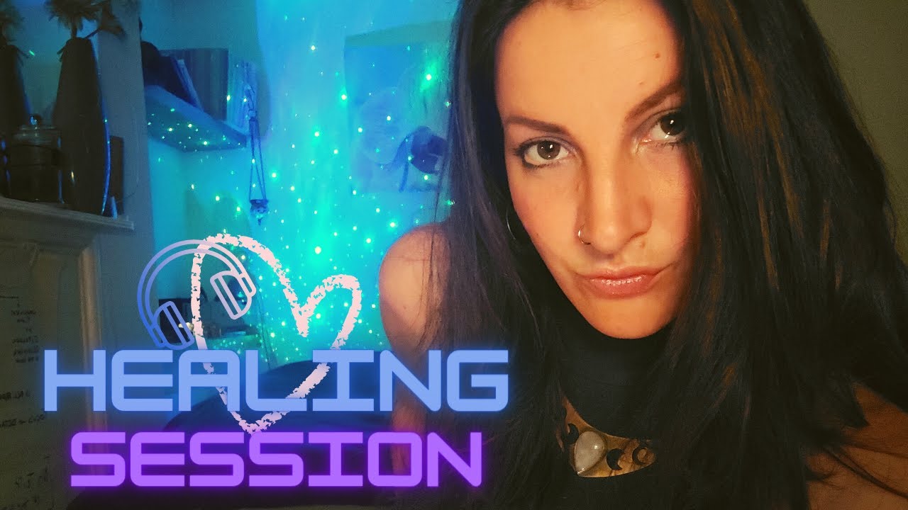 live healing relaxing Asmr reiki hypnosis session, light codes ...