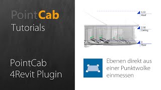 PointCab 4Revit: 01 Ebenen in Revit direkt aus einer Punktwolke einmessen