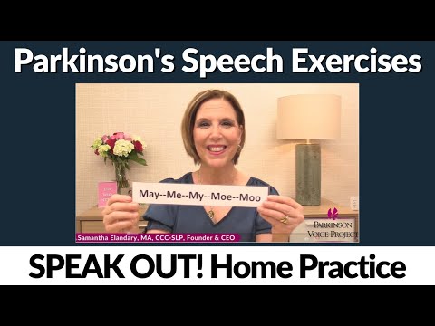 Parkinson's Speech Exercises: Answer Questions With INTENT