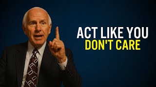 Learn to Act Like You Don’t Care | Jim Rohn Motivation