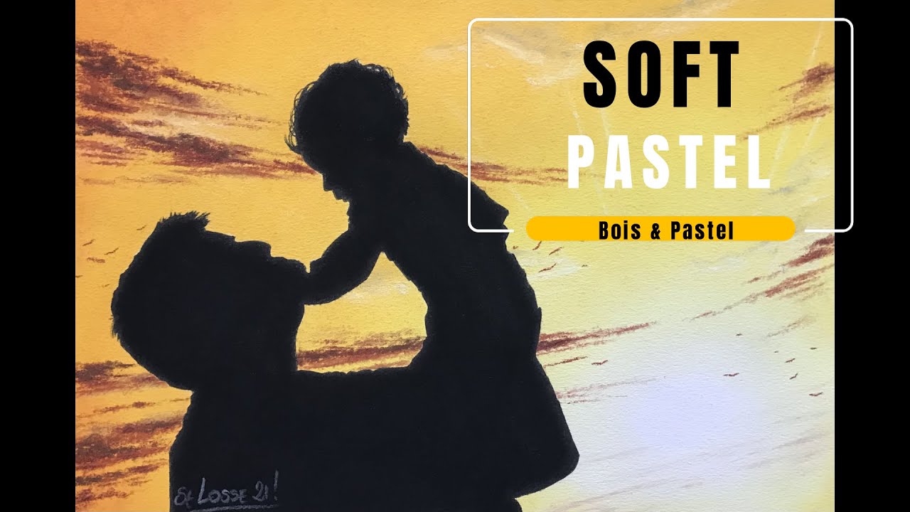 Comment dessiner des silhouettes en contre-jour aux pastels secs ?