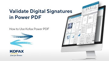 How to Validate a Digital Signature in Power PDF