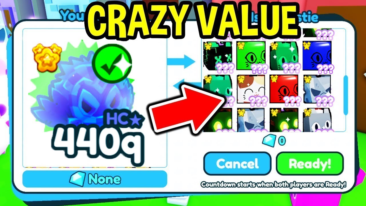 What Do People Trade for a 400 QUADRILLION STAT PET in Pet