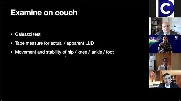 WEBINAR 5 - MANAGEMENT OF LEG LENGTH DISCREPANCY