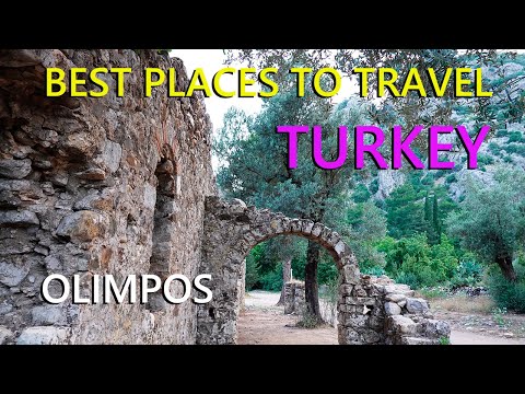BEST PLACES TO TRAVEL. TURKEY. ANTALYA PROVINCE, CHIRALI/OLIMPOS