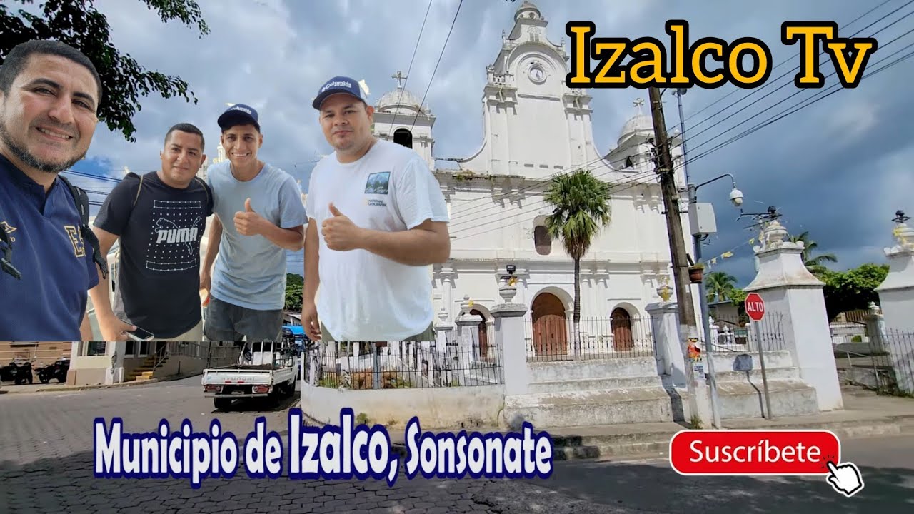 Parque Central de Izalco, Sonsonate EL SALVADOR YouTube