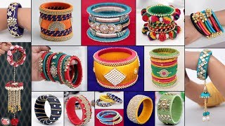 26 Ladies Designer Bangles Ideas !!! Ladies Special Jewelry Making at Home