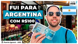 Fui para Argentina com R$100 reais | O que fazer em Puerto Iguazú Argentina?