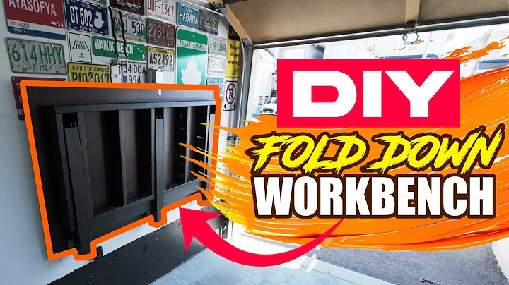 DIY Folding Workbench (Wall Mounted)