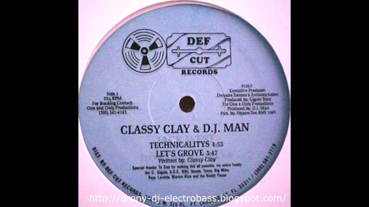 Classy Clay & D.J. Man - Let's Groove (Vocal)