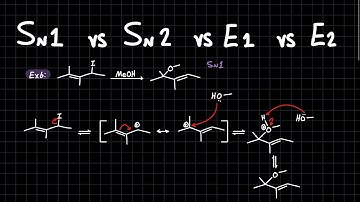9 Practice Problems to Master SN1, SN2, E1 and E2 Reactions