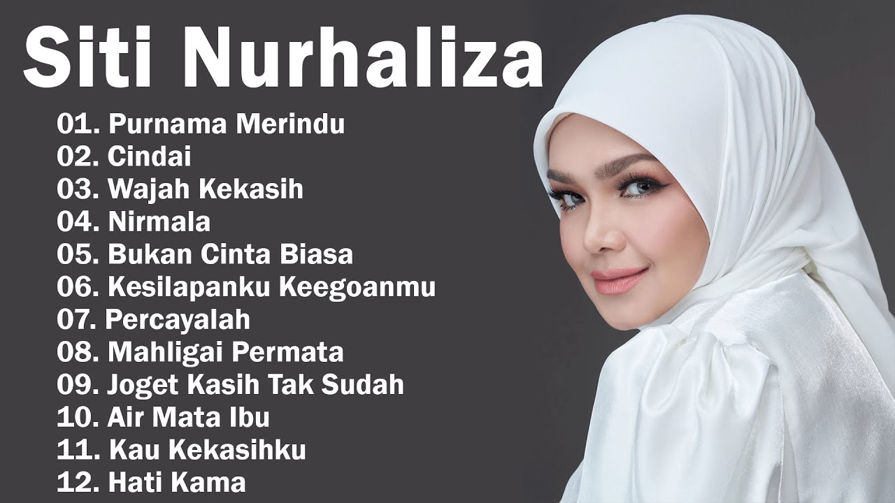 SITI NURHALIZA FULL ALBUM TERBAIK || LAGU POP MALAYSIA TERBARU