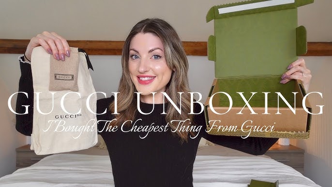 Unboxing the CHEAPEST thing from LOUIS VUITTON