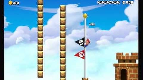 Super Mario Maker - Custom Levels - Short challenge: Wall Jumps (By Vallu) Speedrun