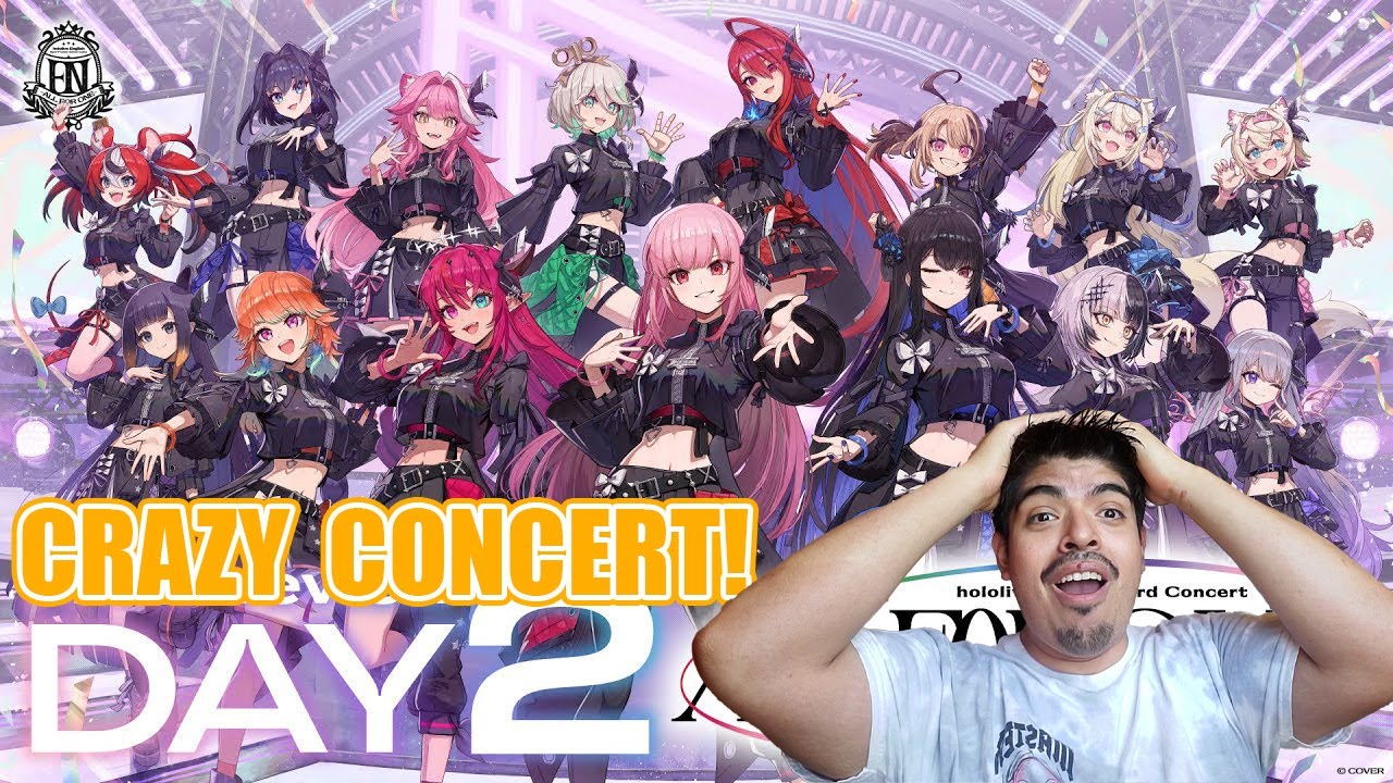 HYPE CONCERT! Hololive All For One EN CONCERT Day 2 Reaction