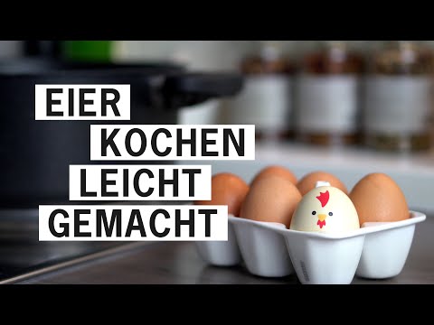 Video: Kinderleichter Eieruhr