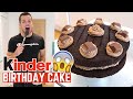 INCREDIBLE KINDER CHOCOLATE BIRTHDAY CAKE! 😍