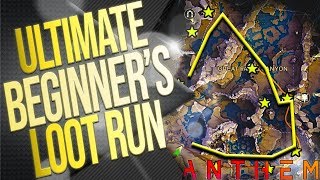 ANTHEM | ULTIMATE BEGINNER'S LOOT RUN | Best EARLY loot farm!