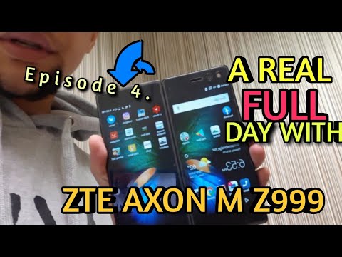 ZTE AXON M Z999 | A Real Day With a foldable phone| Forgotten Gem!!