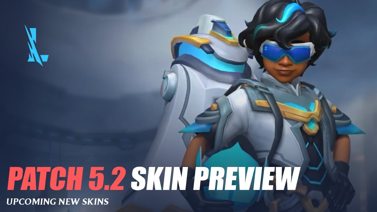 Wild Rift Nasa's Skin Patch 5.2 Skin Preview - Wild Rift - YouTube
