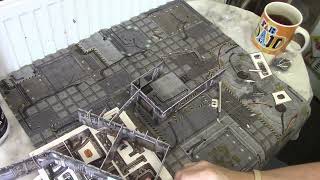 Battlesystem's Cyberpunk terrain box set