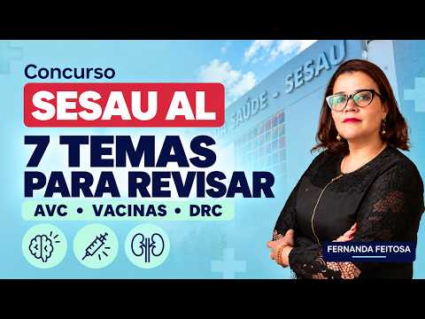 SESAU AL Nursing: Obesity, Stroke, Smoking, and Vaccines | Cebraspe Review
