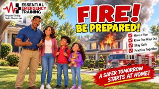 Fire! Be Prepared! Family Fire Safety & Escape Plan