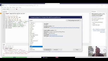 Python Graphs Video 5 Importing Pygal