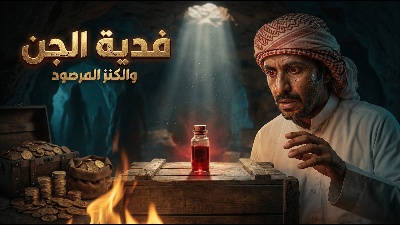 فدية لملك الجن المحبوس من 3000 سنة   والحل بيد شايب فقير! 🔥