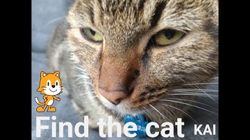 Scratch Jr  - Find Kai the Cat (Hide & Seek) game