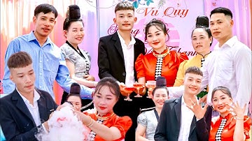 TOÀN CẢNH ĐÁM CƯỚI NGƯỜI THÁI ĐEN CÔ DÂU HỒNG NGA CHÚ RỂ VĂN THANH XÓM 1 MƯỜNG GIÀNG QUỲNH NHAI