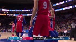 2nd Quarter, One Box Video: Philadelphia 76ers vs. Oklahoma City Thunder