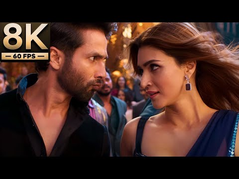 8K Remastered - Laal Peeli Akhiyaan | Kriti Sanon, Shahid Kapoor | Teri Baaton Mein Aisa Uljha Jiya