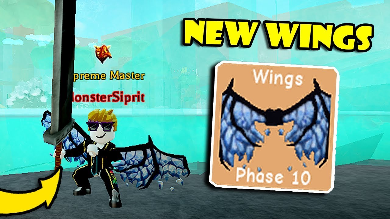 Getting New Wings In Update Op Ninja Simulator Roblox Youtube - roblox ninja simulator how to level up fast