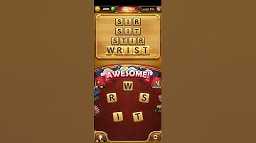 Word connect Level 163 Solution