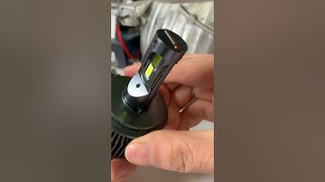 How to install the LED headlight H4?