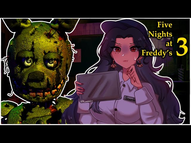 【FIVE NIGHTS AT FREDDY'S 3】I heard this one was easier💀【NIJISANJI EN | Scarle Yonaguni】のサムネイル