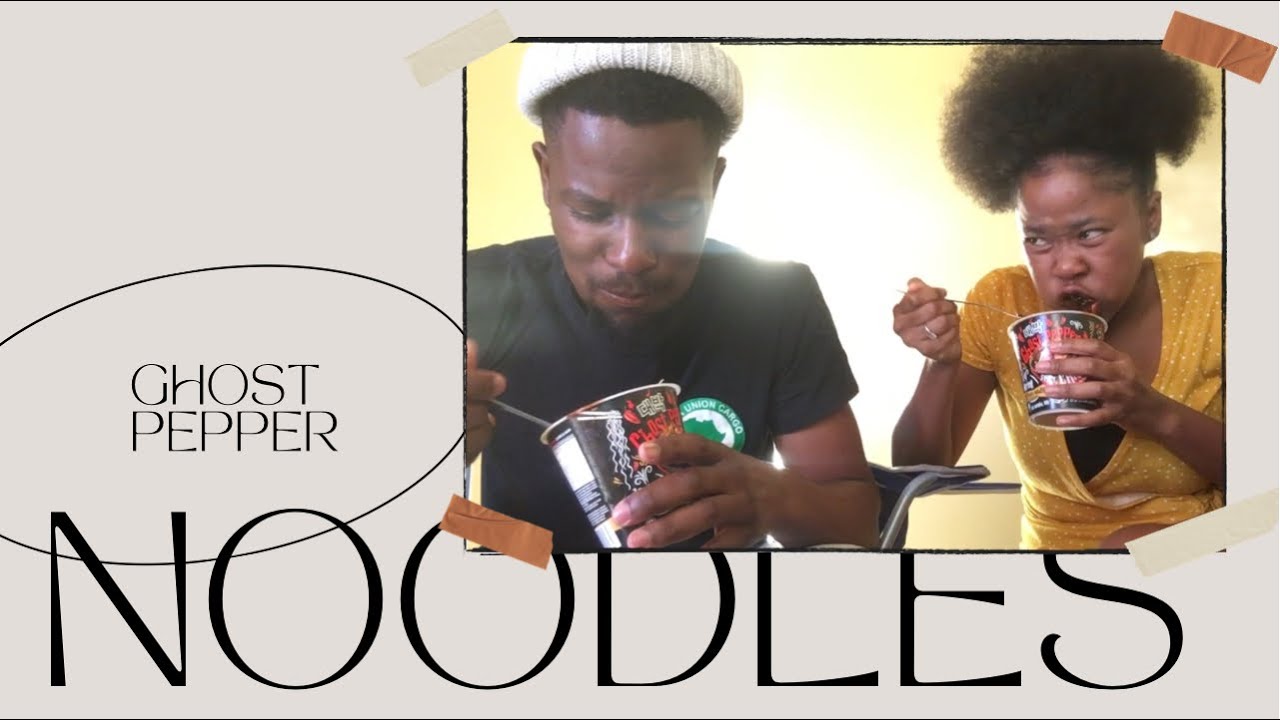 Ghost Pepper Noodles Challenge| I Vomited 💀| Namibian YouTuber