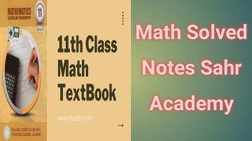 11th Class Math, Ch 2, Lec 1, Exercise 2.4 Question no 1 to 5- FSc Math part 1