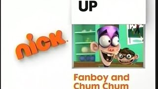 Nickelodeon Coming Upnow Bumper Fanboy And Chum Chumicarly 2010